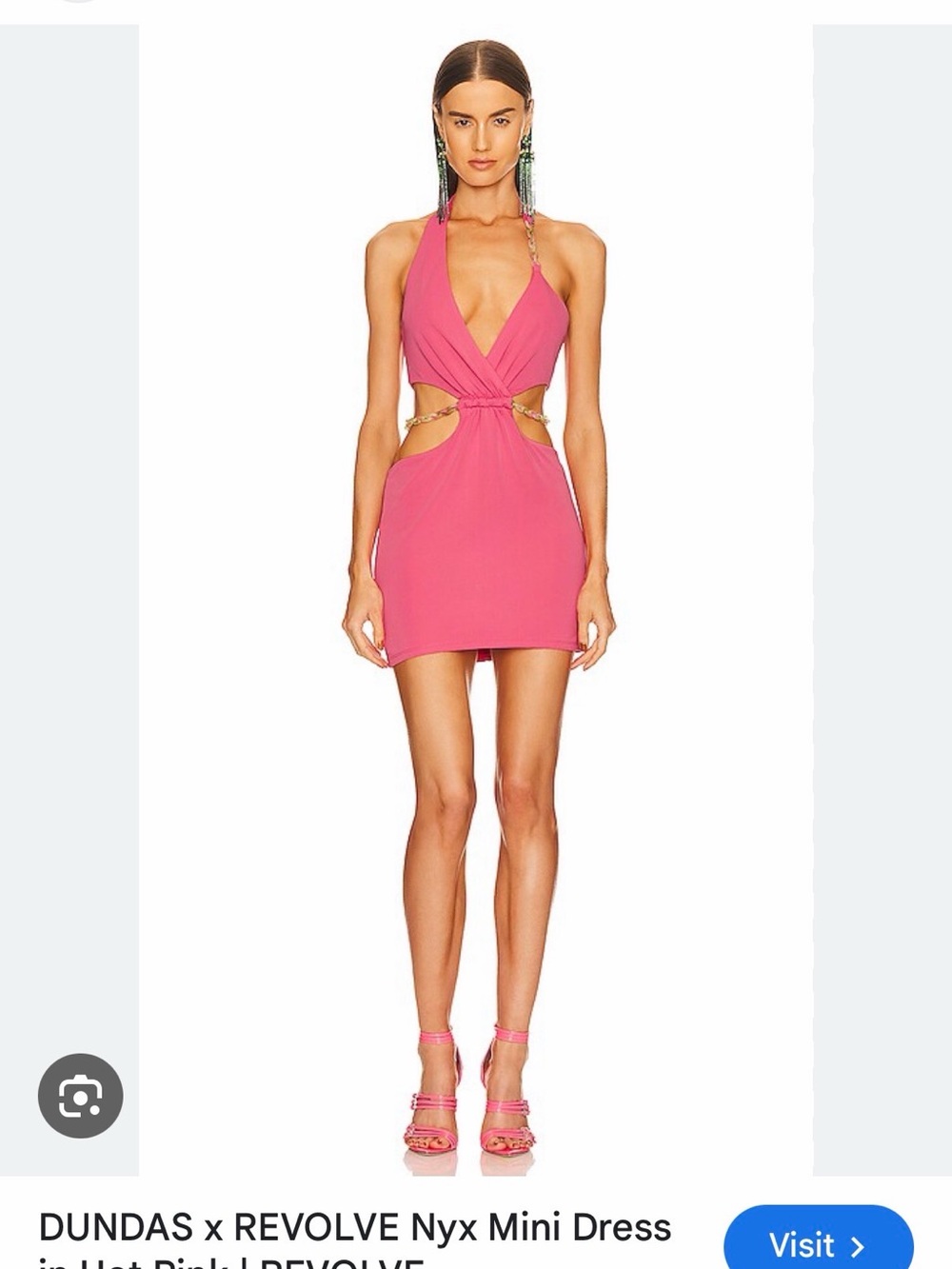 REVOLVE Nyx Mini Dress in Hot Pink